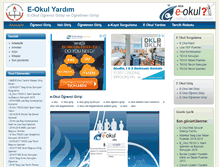 Tablet Screenshot of eokulyardim.com